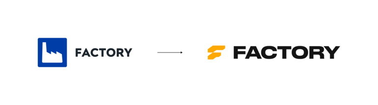 factory logo transformation