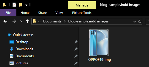 new folder and image pc